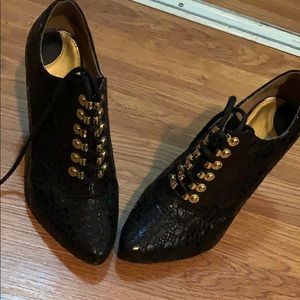Black Christian Siriano shoes